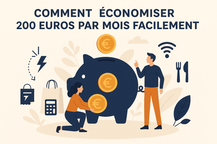 Comment économiser 200 euros par mois facilement astuces simples et efficaces